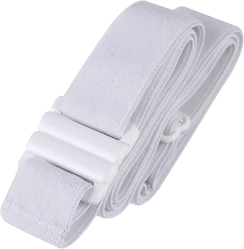 Miniatura 85 de Cinturón elástico ajustable – Cinturones para mujer, cinturón de cintura antideslizante, sin mostrar hebilla plana para mujer