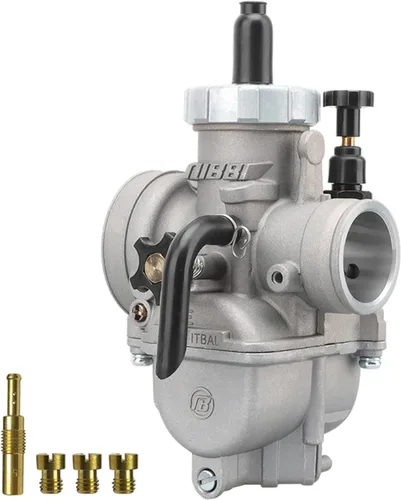 NIBBI Carburador PE24 de 0.945 in Carburador de motocicleta con jets de carburador compatible con motor de motocicleta de 125 cc a 150 cc para
