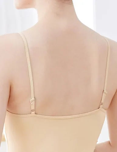 Miniatura 6 de Leotardos de baile nude para mujer con correas ajustables