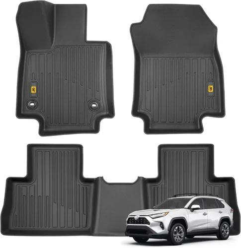 Miniatura 9 de CAT® Signature™ - Alfombrillas resistentes de 3 piezas para todo tipo de clima para automóviles, camiones y SUV, juego completo de alfombrillas