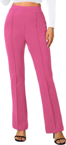 Miniatura 29 de Urban CoCo Pantalones de trabajo elásticos con corte de bota, pantalones de yoga pequeños para oficina casual