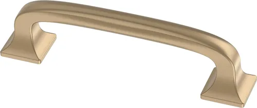 Miniatura 21 de Franklin Brass (Paquete de 10) – Manijas de gabinete de hierro suave, centro de agujero de 5-1/16 pulgadas, tiradores para cajones, puerta de Metal