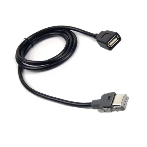 Miniatura 2 de Adaptador hembra para coche, 4 pines, hembra a USB, unidad central, adaptador de interfaz USB compatible con Kia Elantra Hyundai Tucson