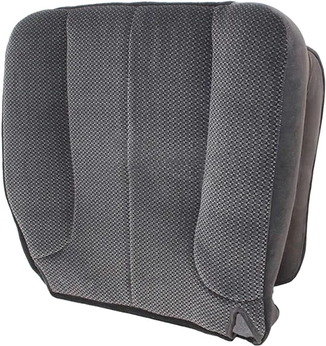 GXARTS Funda de asiento de tela de repuesto para parte inferior del lado del conductor, color gris oscuro, compatible con Dodge Ram 1500 2500 3500