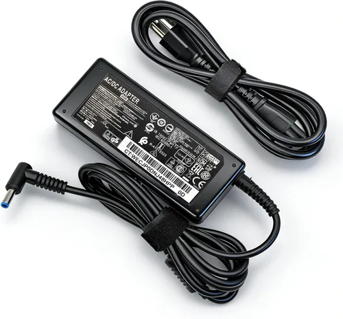 Cargador de CA de 65 W para HP EliteBook 840 850 845 830 820 G3 G4 G5 G6 G7 G8 0.177x0.118 in Smart Blue Tip Adaptador para portátil Fuente de