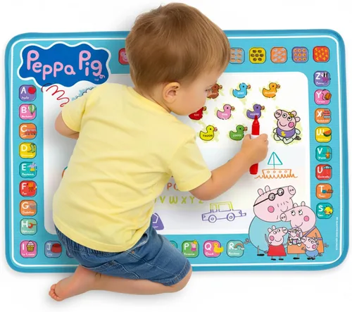 Miniatura 9 de Peppa Pig - Tapete reutilizable para garabatos de agua para niños, tablero de dibujo a color, para niños de 3 años en adelante, para niñas y niños