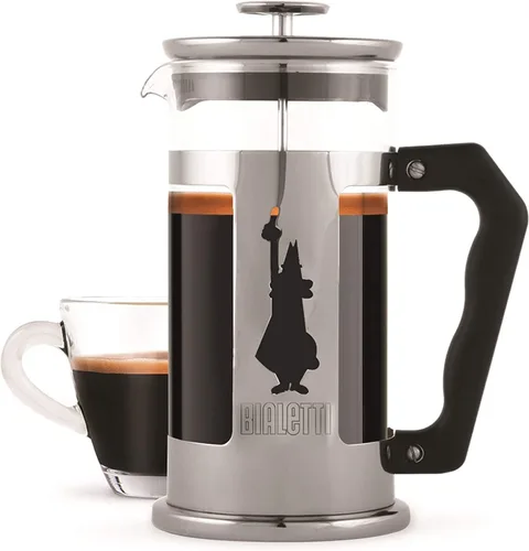 Miniatura 4 de Bialetti Cafetera de prensa francesa, 3 tazas, acero inoxidable Preziosa