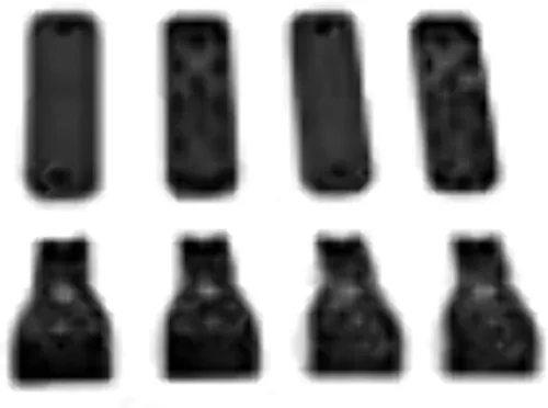 Miniatura 10 de Rhino Rack 2500 - Juego de 4 soportes para techo