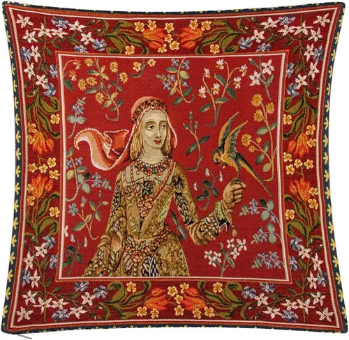 Miniatura 18 de STP GOODS Almohada de tapiz, almohada decorativa, decoración bohemia perfecta para sofá, sala de estar, dormitorio, cojín de sofá de 18 x 18