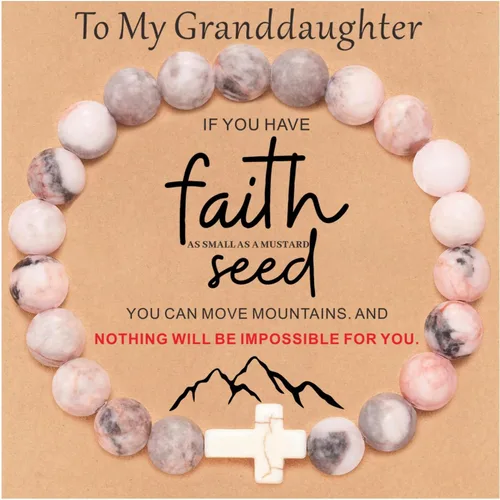 Miniatura 76 de Regalos navideños para niños, niñas adolescentes, mujeres, linda pulsera de cruz para niñas, regalos de Navidad cristianos para mujeres, ideas