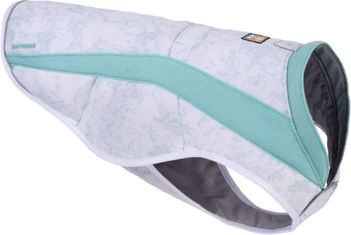 Miniatura 10 de Ruffwear, Swamp Cooler - Chaleco para perro, enfriamiento evaporativo para climas cálidos, compatible con la mayoría de arneses, azul biolumina