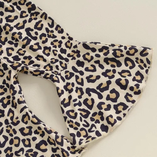 Miniatura 22 de Kuriozud Conjunto de mameluco con volantes para bebé recién nacida, con volantes, lindo conjunto de pantalones acampanados con diadema