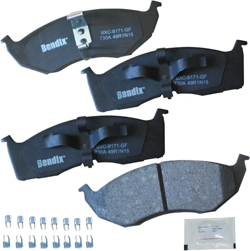 Miniatura 102 de Pastillas de freno delanteras cerámicas Bendix Priority1 CFC2302 para Hyundai Elantra 2021, Sonata 2022-2020, Kia K5 2023-2021