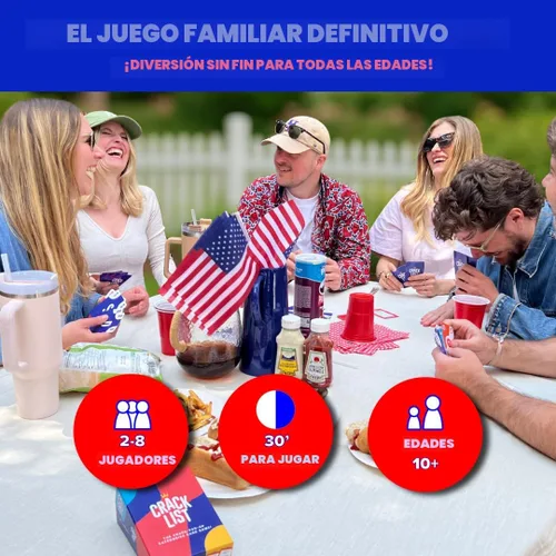 Miniatura 3 de SAVANA Crack List - The Crack-You-Up Categorías Juego de cartas Más de 2 jugadores Juego rápido y divertido para niños, adolescentes y adultos