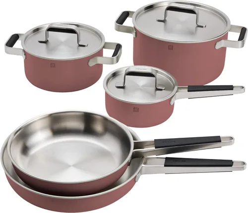 Miniatura 10 de ZWILLING Pure - Juego de utensilios de cocina de acero inoxidable, 8 piezas, color gris