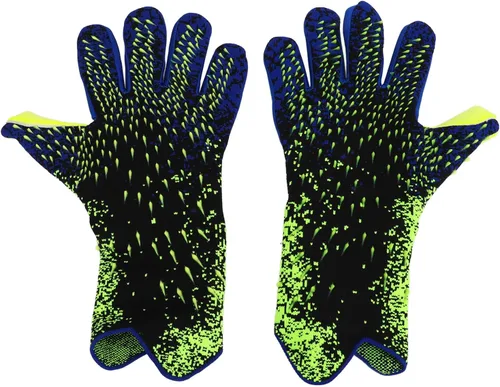 Miniatura 3 de Guantes de portero de fútbol, látex grueso antideslizante y transpirable, guantes de competición de entrenamiento de amortiguación premium