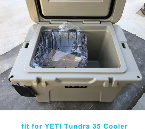 Miniatura 7 de Cesta hielera para YETI 35 y 45, cesta interior de productos secos compatible con enfriadores YETI Tundra 35 o 45, estante enfriador de alambre