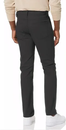 Miniatura 5 de TEGIAS Jeans de Cuadros Elásticos de Ajuste Ceñido para Hombre, Comodidad Clásica, Ajuste Regular