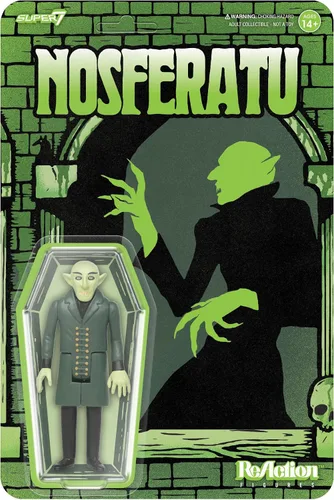 Miniatura 6 de Super7 ULTIMATES! Nosferatu Count Orlok (Full Color) - Figura de acción de Nosferatu de 7 pulgadas, colección clásica de monstruos y juguetes retro