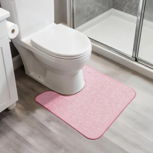 Miniatura 63 de Bosap Alfombra de Baño, Alfombras Corredoras de Baño Ultra Delgadas, Alfombras de Baño Grandes para Baño, Secado Rápido, Antideslizante, Lavable a