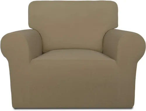 Miniatura 104 de PureFit - Funda superelástica con bolsillo p/protección de sofá/sillón - Suave cubierta de elastano antideslizante, lavable, c/base elástica, apta