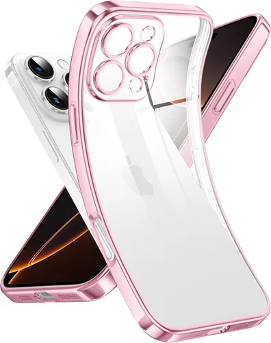 Miniatura 48 de Supdeal Funda transparente para iPhone 13 Pro, no amarillea, protección de cámara, probada en caídas de grado militar, transparente, a prueba