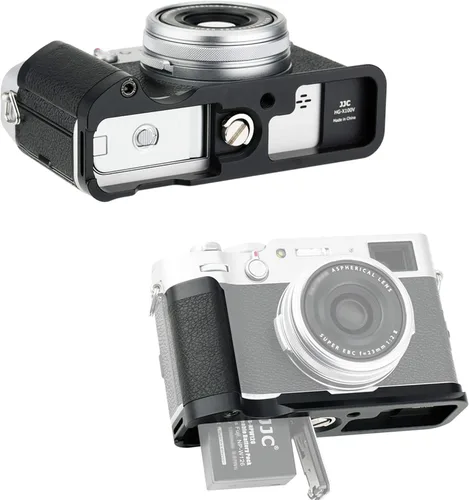 Miniatura 8 de JJC HG-X100V Fuji X100V Empuñadura de mano, Fuji X100V Grip, Arca Swiss Tipo Quick Release QR, antideslizante Metal Holder Hand Grip, aluminio Aloy