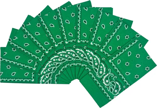Miniatura 17 de Vamqor - Lote de 10 pañuelos finos de algodón 100 %
