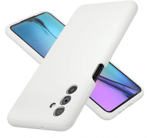 Miniatura 10 de Funda para Galaxy A13 5G de 6.5 pulgadas, silicona líquida suave protectora y forro de microfibra antiarañazos, a prueba de golpes, compatible