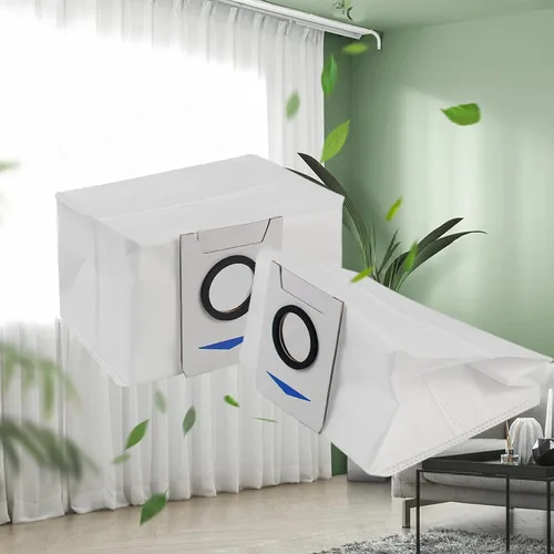 Miniatura 6 de Paquete de 10 bolsas de filtro de repuesto para aspiradora compatibles con ECOVACS DEEBOT X1 OMNI Turbo T10 T20 Robot Aspirador..