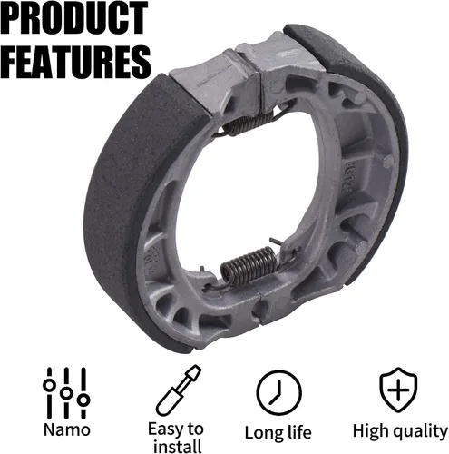 Miniatura 6 de Zapata de freno compatible con 6.5 Hp 196cc MB165 MB200 BT200X CT200U Motorsports Mini Bike CRF70 TaoTao GY6 49cc 50cc Scooter Ciclomotor ATV