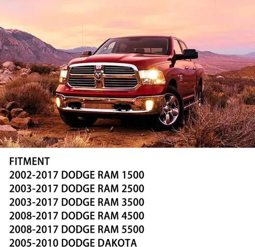 Miniatura 5 de FOKES Portavasos para Dodge Dakota Ram 2002-2019 1500 2500 3500 4500 5500 Negro Asiento trasero Bebida Doble Portavasos 5HD65DX9AC