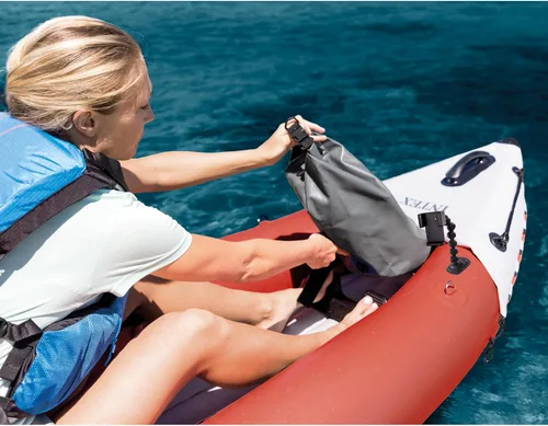 Miniatura 7 de INTEX 68309EP Excursion Pro K2 Juego de kayak inflable: incluye paletas de kayak de lujo de 86 pulgadas y bomba de alto rendimiento - PVC superTough