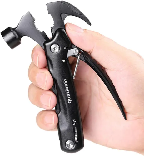 Miniatura 8 de Regalos para hombres, multiherramienta de martillo 12 en 1, rellenos de calcetines para hombres, rellenos de calcetines de Navidad para adultos