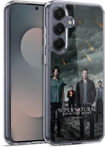 Miniatura 55 de Head Case Designs Supernatural Sam, Dean & Castiel Key Art - Funda de gel con licencia oficial [protección de grado militar] compatible con Google