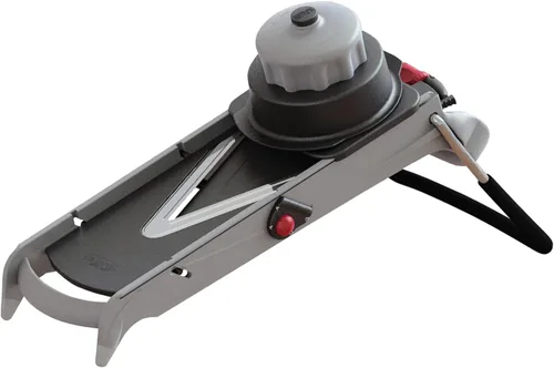 de Buyer LA MANDOLINE VIPER - Herramienta de corte de dados de acero inoxidable - Ideal para cortar frutas y verduras en diferentes grosores y