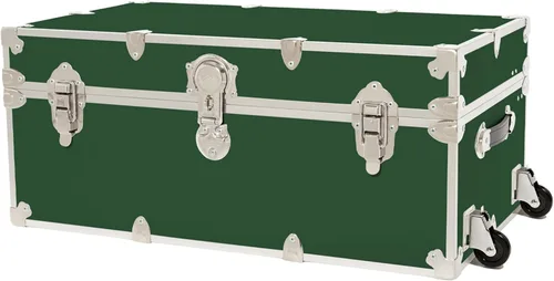 Miniatura 27 de Rhino Trunk & Case Maletero grande clásico, 32 x 18 x 14 pulgadas, capacidad de más de 1500 libras, muchos colores, tapa de cierre suave. Fuerte