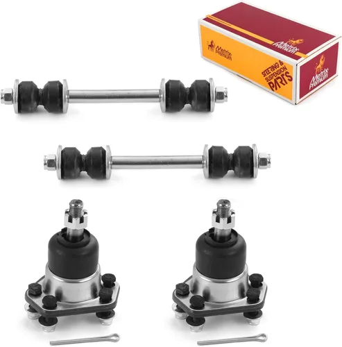 Miniatura 55 de Metrix Premium Chassis Parts - Juego de 4 piezas de articulación de rótula superior y barra estabilizadora delantera para Ford Ranger RWD 1998-2011