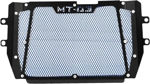 Miniatura 5 de LeosHi Compatible with MT-03 MT03 MT 03 2015 2016 2017 2018 2019 2020 2021 Motorcycle Aluminum Radiator Grille Grill Guard Cover Protector