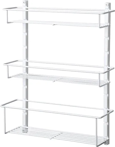 Miniatura 2 de ClosetMaid Organizador ajustable de 3 estantes para especias, almacenamiento de despensa de cocina para puerta de armario o montaje en pared