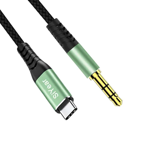 Miniatura 9 de Cable de audio USB C a 0.138 in, TRS de 1/8 pulgadas a USB tipo C Aux para altavoz estéreo de automóvil, cable auxiliar compatible con iPhone 15, 16