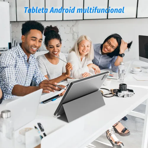 Miniatura 2 de IWEGGO Tablet Android 15, 10 pulgadas 18 GB RAM+128 GB ROM/2TB tableta expandible, procesador de cuatro núcleos de 2.0 GHz, pantalla táctil HD 1280