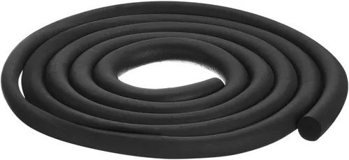 Miniatura 40 de uxcell Tira de sellado de goma de espuma, 0.197 in (13/64 pulgadas) de diámetro, 23.0 ft (22.96 pies) de caucho EPDM redondo largo para juntas