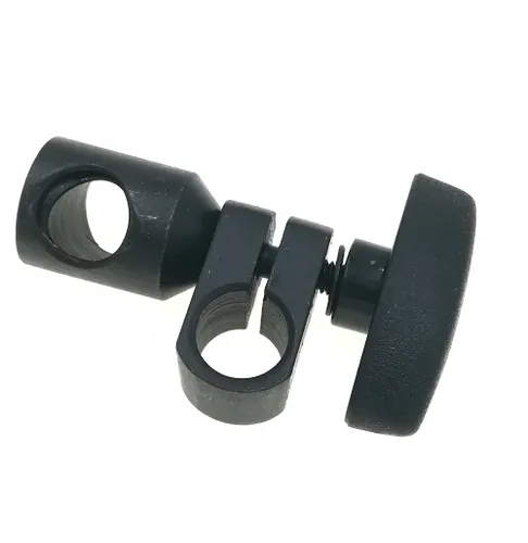 Miniatura 10 de Suxing Mandril de abrazadera giratorio de manga para soportes magnéticos, indicador de dial de barra, orificio de 0.394 in de diámetro y orificio