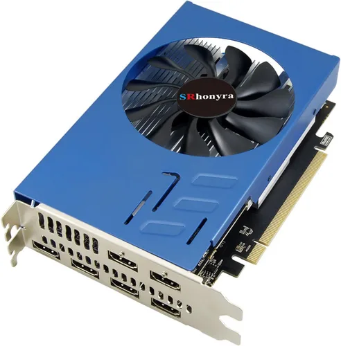 R7 350 2GB Tarjeta Gráfica GDDR5 6HDMI Tarjeta Gráfica GPU PCI-Express 128-Bit Placa De Video 6HDMI R7 350 2G
