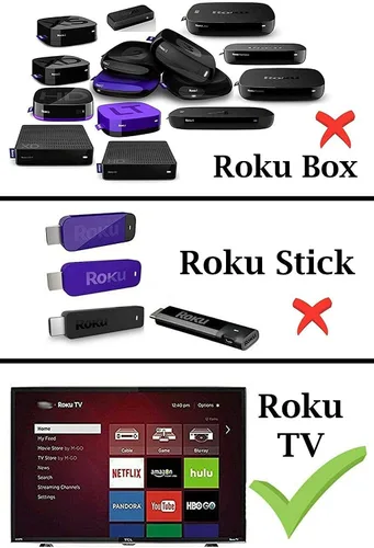 Miniatura 3 de Mando a distancia original de Amaz247 Hisense Roku TV para todos los televisores integrados Hisense Roku