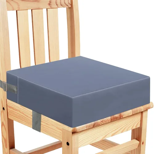 Miniatura 16 de Asiento elevador para niños pequeños para silla de cocina, mesa de comedor, lavable, grueso, resistente, silla elevadora portátil para niños Multi