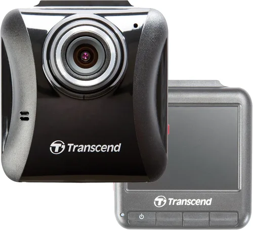 Transcend Grabadora de video para coche DrivePro 100 de 16 GB con soporte de succión (TS16GDP100M)