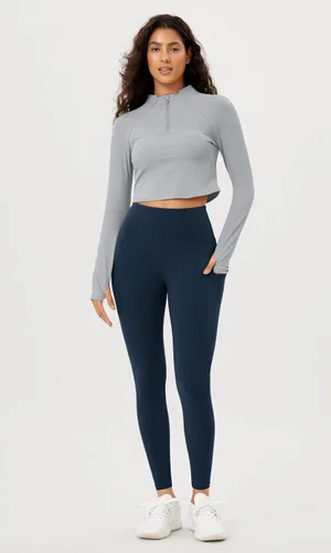 Miniatura 2 de ODODOS - Leggings de yoga con cintura alta y bolsillos para mujer, pantalones de yoga deportivos con control de abdomen, no se transparentan