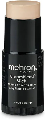 Miniatura 43 de Mehron Makeup CreamBlend Stick Base para rostro y cuerpo Barra de maquillaje profesional de cobertura completa 0.75 oz (21 g) (Dark 4)